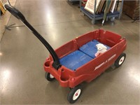 Radio Flyer Plastic Wagon with Seats