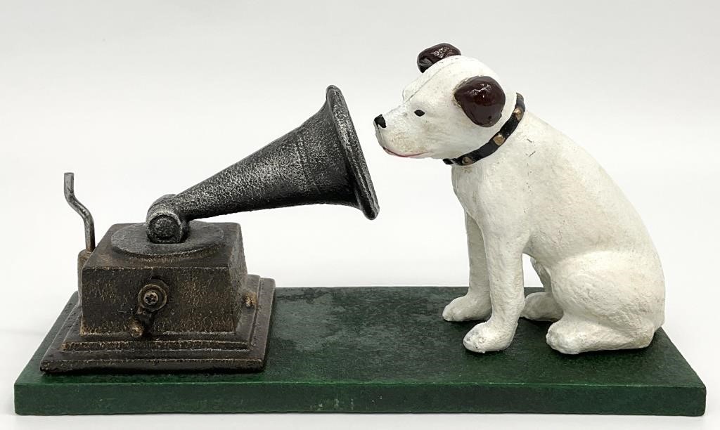 RCA Nipper Dog w/ Gramophone Figure