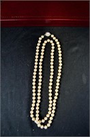 VINTAGE ESTATE FAUX PEARL FASHION NECKLACE JEWELRY