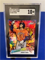 2023 Topps Chrome Jeremy Pena Future SGC 10