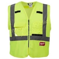 2ct Milwaukee Mesh Safety Vest L/XL