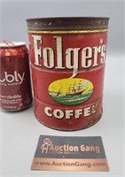 Folger 's Coffee Can