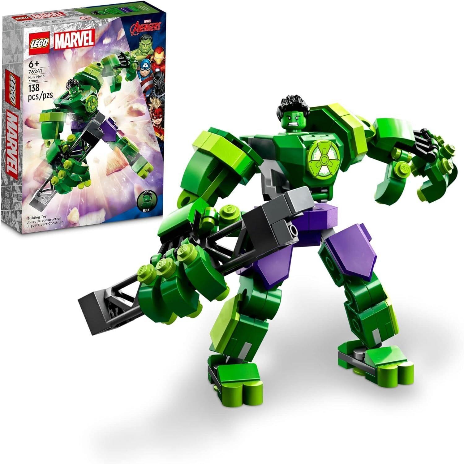 LEGO Marvel Hulk Mech Armor 76241  Figure Set