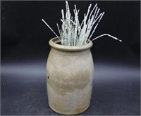Pottery Urn/Vase w/ Arrangement