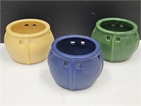 Set of 3 DOOR Pottery Vase