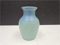 Van Briggle Blue Teal Pottery Vase       5 1/4" h