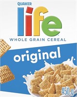 Quaker Life whole grain cereal  450 g B/B