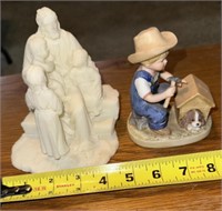 Denim Day's Figurine by Homco & Religious figurine