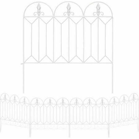 Amagabeli 5 Panels Garden Fence 10ft x 24in