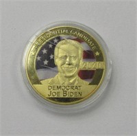 24k Gold Plated Biden Challenge Coin