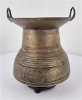 Antique Laos Laotian Bronze Cooking Pot