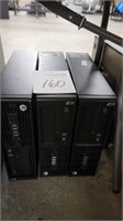 Lot of (3) HP Model 230 Desktops with NO HARD DRIV
