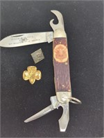 Vintage Boy Scouts "Be Prepared" 4 Blade Imperial