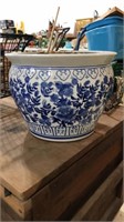 Vintage Oriental fish bowl OR beautiful