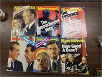 Newsweek 6 issues of 1974 (c3k)