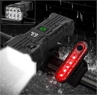 Bike Lights for Night Riding Rechargeable 9500