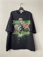 Y2K Gravedigger Racing Team Monster Jam Shirt