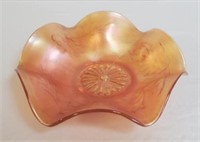 Antique Northwood Marigold Carnival Glass Bowl