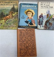 Lot of 4 vintage hard back books-Kate