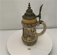 Germany stein 1694 10" tall