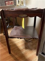 Small occasional table w/shelf