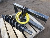 Unused Skid Steer Auger w/ 9" Bit