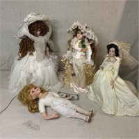 Lacy Doll Lot- 4 pc (T5)