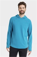 sz XL Men's Heavy Waffle Hooded Sweatshirt