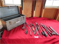 Metal Tool Box and tools