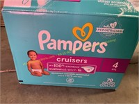 70ct pampers Cruisers Diapers  4,23-37lb