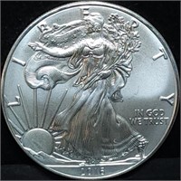 2016 1oz Silver Eagle Gem BU