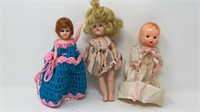 Vintage Blinking Dolls Ideal Baby Doll