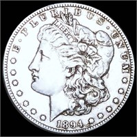 1894-S Morgan Silver Dollar LIGHTLY CIRCULATED