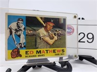 ED MATTHEWS #420 1960 TOPPS
