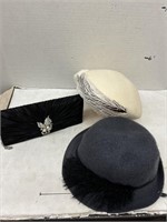 Vintage Hats & Purse