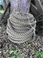 LARGE LENGTH OF SHIPS ROPE