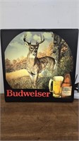 Anheuser-Busch Budweiser Beer Deer Lighted