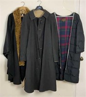 Reversible Trenchcoat, Poncho & Eddie Bauer Insert