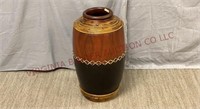 Decorative Terracotta Floor Vase - 22.5" Tall