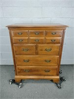 Heywood Wakefield Solid Wood 4 Drawer Chest