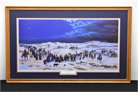 On the Way to Wounded Knee by Tom Phillips Print
