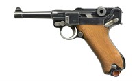 DWM COMMERCIAL LUGER SEMI- AUTO PISTOL.