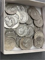 (40) Silver Quarters