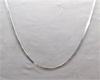 Sterling Silver chain. Measures: 30" Long. Weight