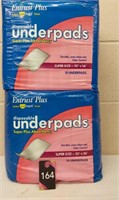 ( 2 packages ) Entrust Plus Disposable Underpads
