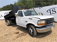 1995 Ford F350 XL Dually Dump Truck