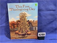 HB Book, This First Thanksgiving Day By Laura