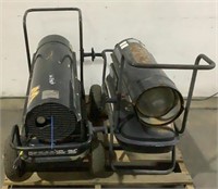 (2) Mi-T-M Kerosene Heaters