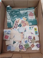 Vintage foreign stamps