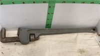 24" pipe wrench alumnium handle